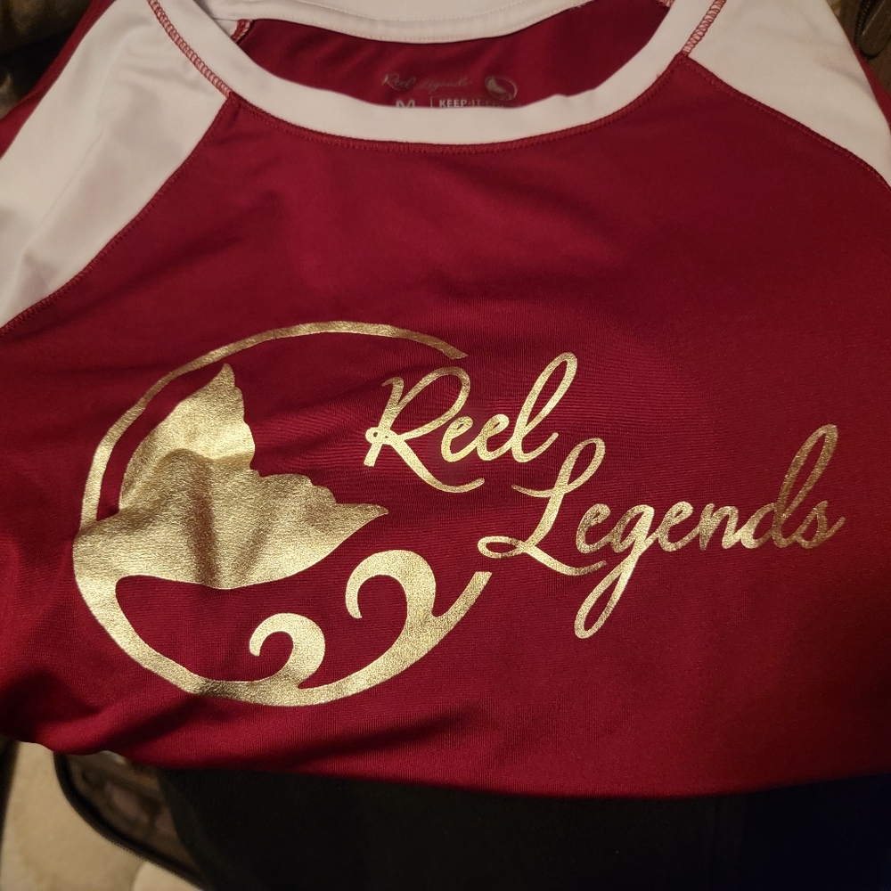 Reel legends silk shirt